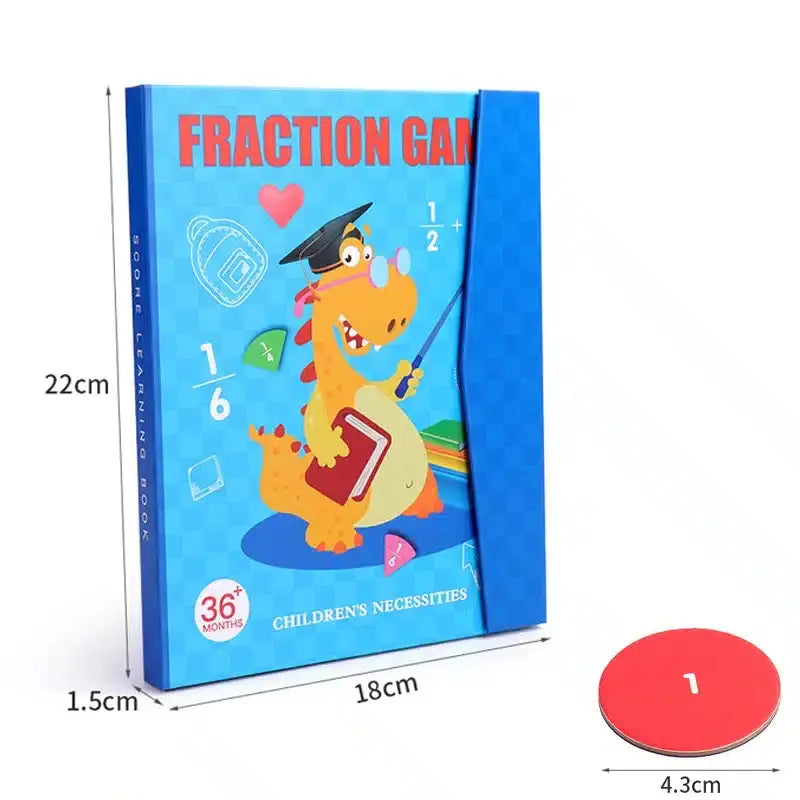 Jeu Magnétique d'Apprentissage des Fractions My Store