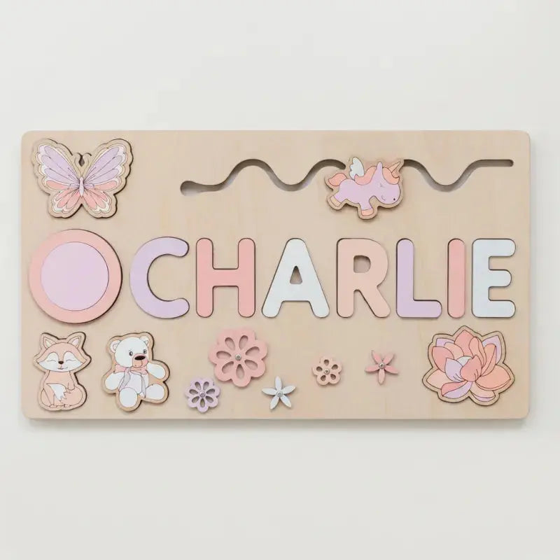 Puzzle Personnalisé Prénom en Bois