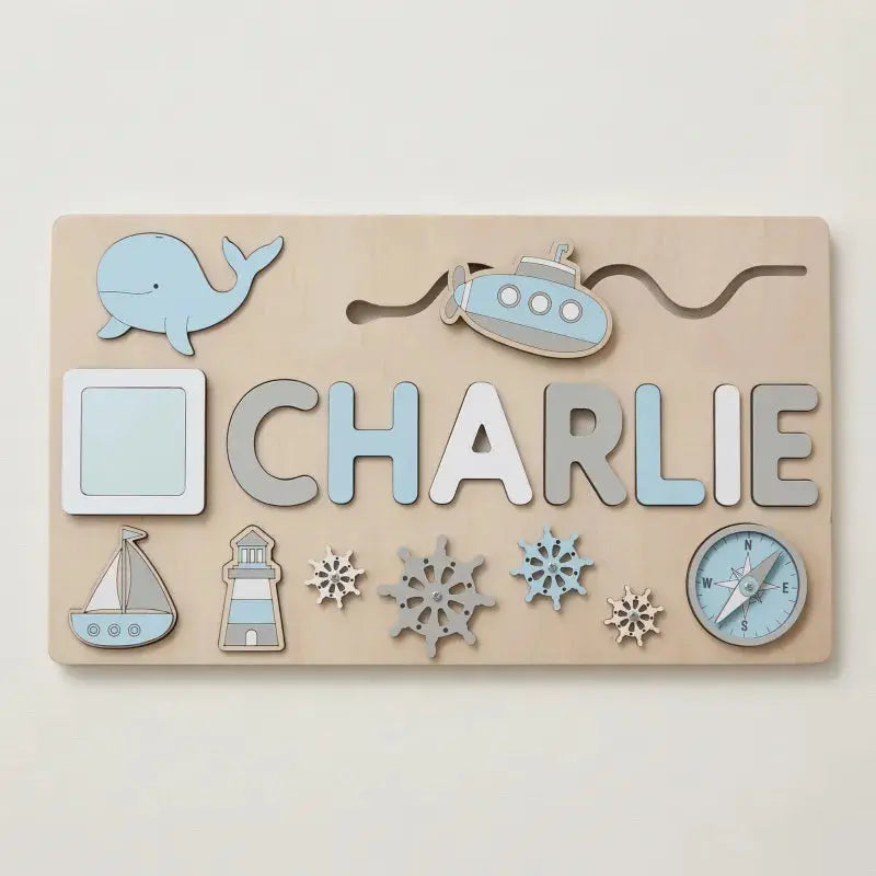 Puzzle Personnalisé Prénom en Bois