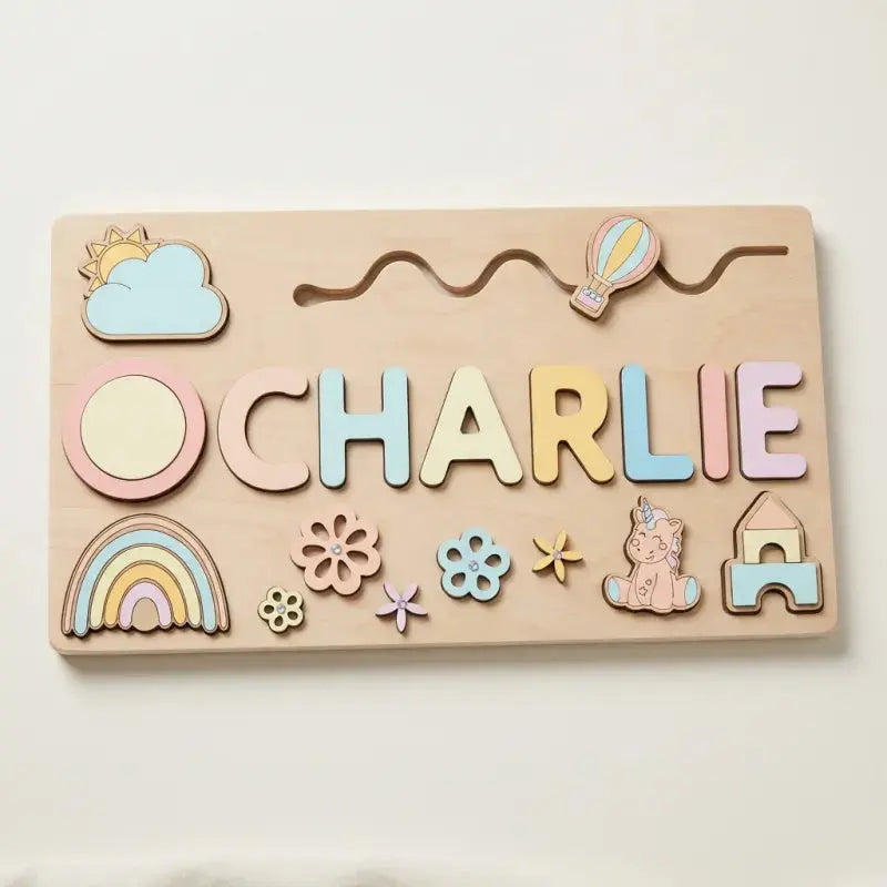Puzzle Personnalisé Prénom en Bois