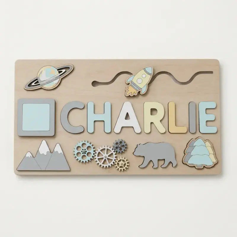 Puzzle Personnalisé Prénom en Bois