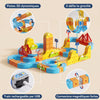 Pistes 3D dynamiques, il defie la gravite, train rechargeable par USB, connexions magnetiques fortes