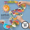 Duck and Slide - Jeu de Bain 34 Pièces pour Enfants 3-5 Ans