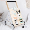 Trotteur pousseur bébé avec ses multiples activités