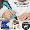 Stylo 3D Enfant - Kit Complet 200M Filament Rechargeable USB-C