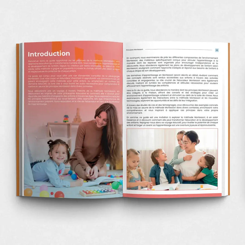Guide Principes Montessori Les Jeux Montessori