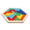 Tangram en Bois - Hexagone My Store