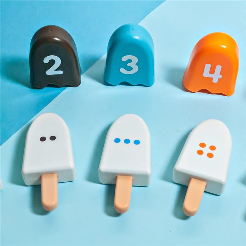 Jouet de Maths pour Enfants - Crème Glacée pour les enfants avec crème glacée pop.
