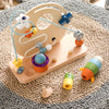 Boulier de l'espace en bois naturel My Store