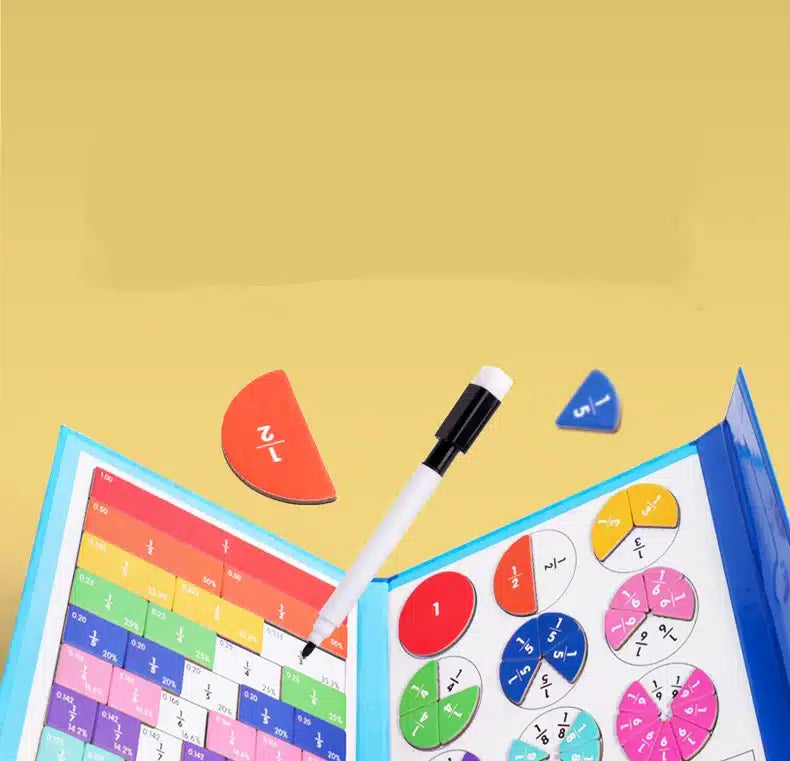 Jeu Magnétique d'Apprentissage des Fractions