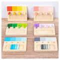 Jeux de Pions en Bois - Assemblage des Couleurs