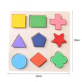 Puzzle en Bois de Formes Géométriques Simples