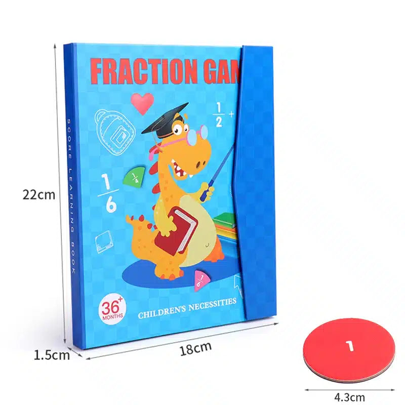 Jeu Magnétique d'Apprentissage des Fractions