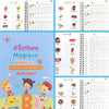 Un abécédaire pour enfants avec images et mots, offert avec le Cahier Magique | Améliorez l'écriture de vos enfants en 10 jours | Offert : 1 Stylo + 1 Grip + 5 Recharges d'Encre Magique.