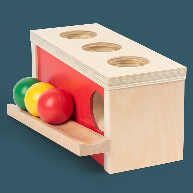 boite de coordination main oeil montessori 