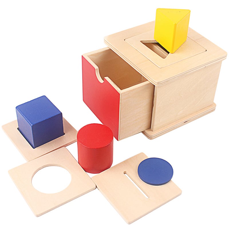 boite de tri montessori forme interchangeable 