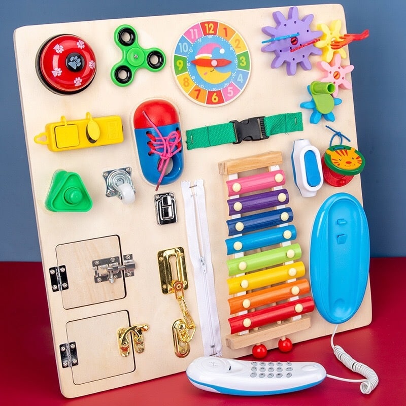 busy board musical bebe 