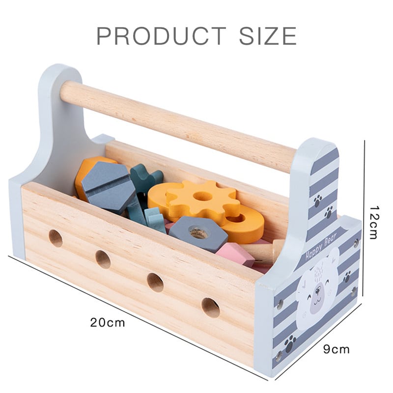 caisse outils bois montessori 