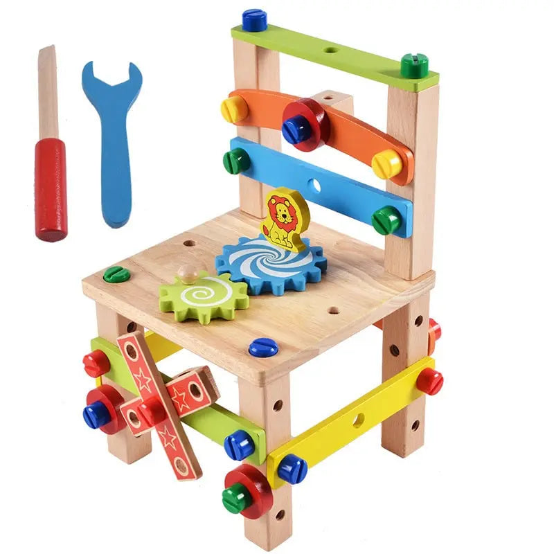chaise montessori a construire outils