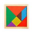 Petit Tangram Bois Couleurs Montessori
