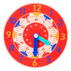 horloge coloree pour enfants h rouge 