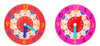 horloge coloree pour enfants h rouge rose