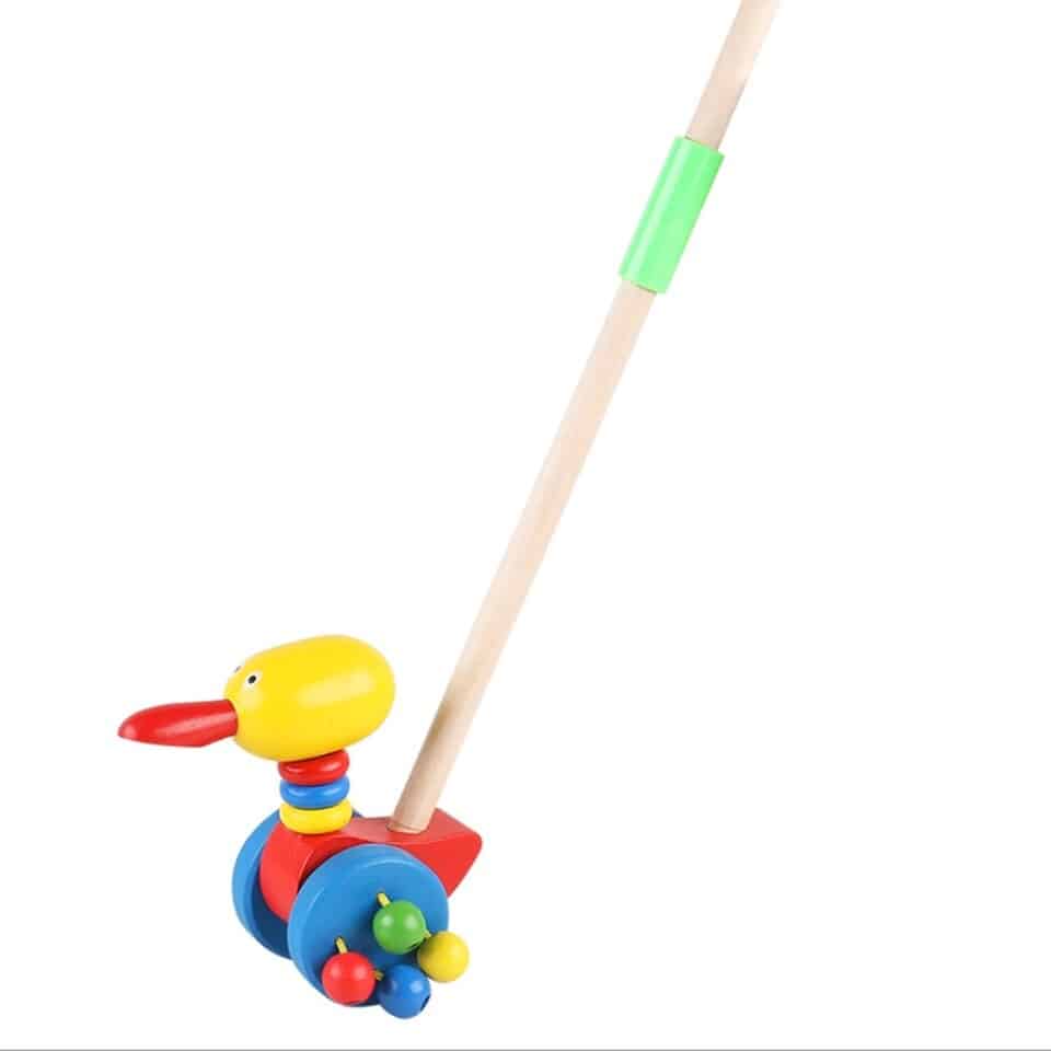 jeu a pousser petit canard 