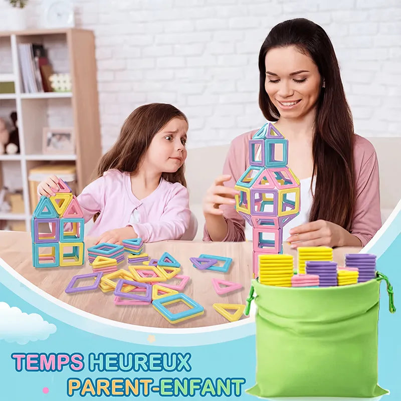 Jouet de Construction Magnétique Éducatif