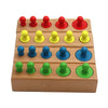jeu de pions montessori 