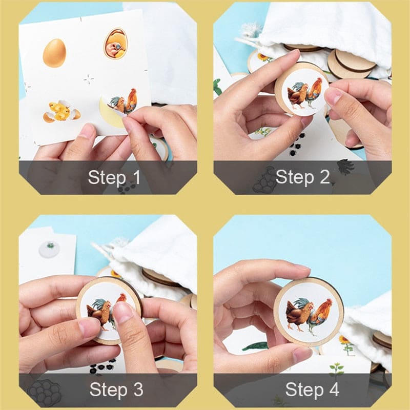 Instructions détaillées pour créer un œuf de Pâques inspiré du Jeu d'Évolution de la Nature.