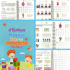 Un Cahier Magique | Améliorez l'écriture de vos enfants en 10 jours | Offert : 1 Stylo + 1 Grip + 5 Recharges d'Encre Magique avec photos d'enfants et chiffres.