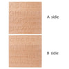 plateau bois lettres montessori  pieces