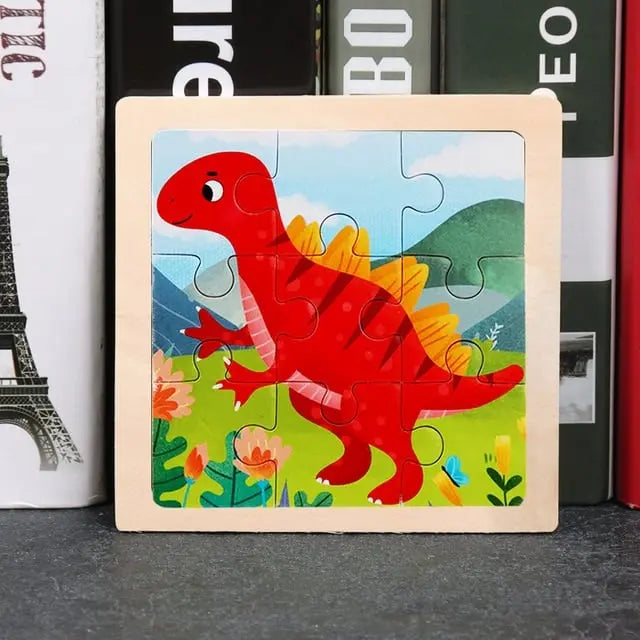 puzzle bois dinosaure stogosaurus