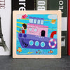 puzzle bois vehicule bateau 