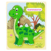 puzzle en bois cartoon dinosaure d 
