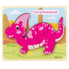 puzzle en bois cartoon dinosaure d 