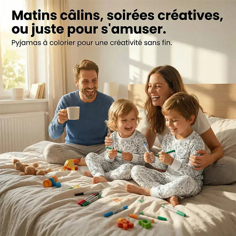 Mon Pyjama à colorier Les Jeux Montessori