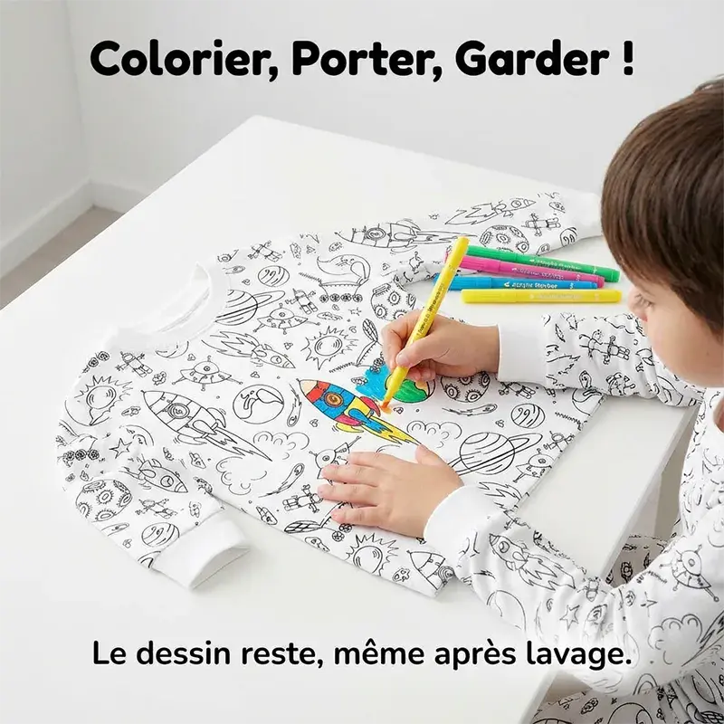 Mon Pyjama Coloriage Les Jeux Montessori