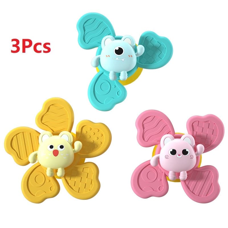 3 dents de sucette Spinner de Bain pour Baignoire.