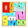 Tangram en Bois - Chiffres
