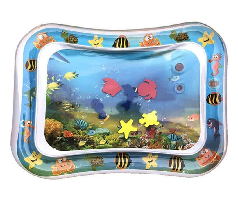 tapis deau bebe fonds marins sensoriel